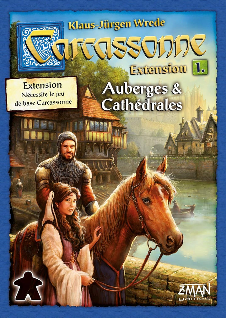 Asmodee Carcassonne Ext. Herbergen & Kathedralen, Ext. Herbergen & Kathedralen