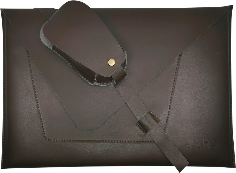 Fara - Laptop Tasche passend für MacBook Hülle Laptophülle Veganes Leder Notebook Bag kompatibel mit