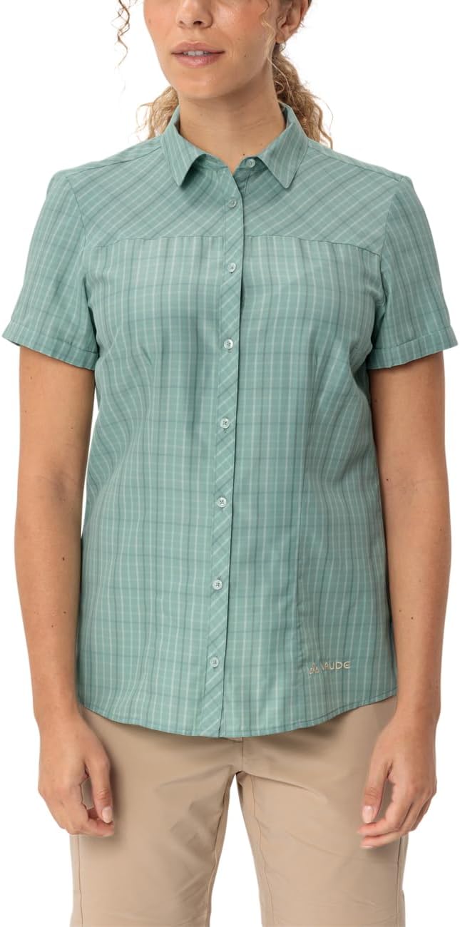 VAUDE Damen Women's Tacun Shirt Ii T-Shirt, Dusty Fern