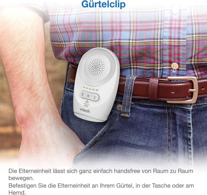 VTech 80-001657 Babyphone Classic BM1120, 1 Unité (Lot de 1)