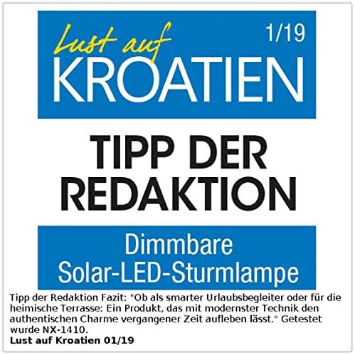 Lunartec Campinglaterne: 2er-Set ultra helle LED-Sturmlampen, Akku, 200 lm, 3 Watt (Sturmlaterne Akk