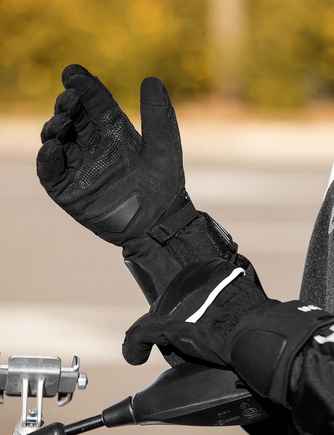 INBIKE Fahrradhandschuhe Herren Winter Handschuhe Winddicht Wasserdicht mit 3M Thinsulate und HIPPRA