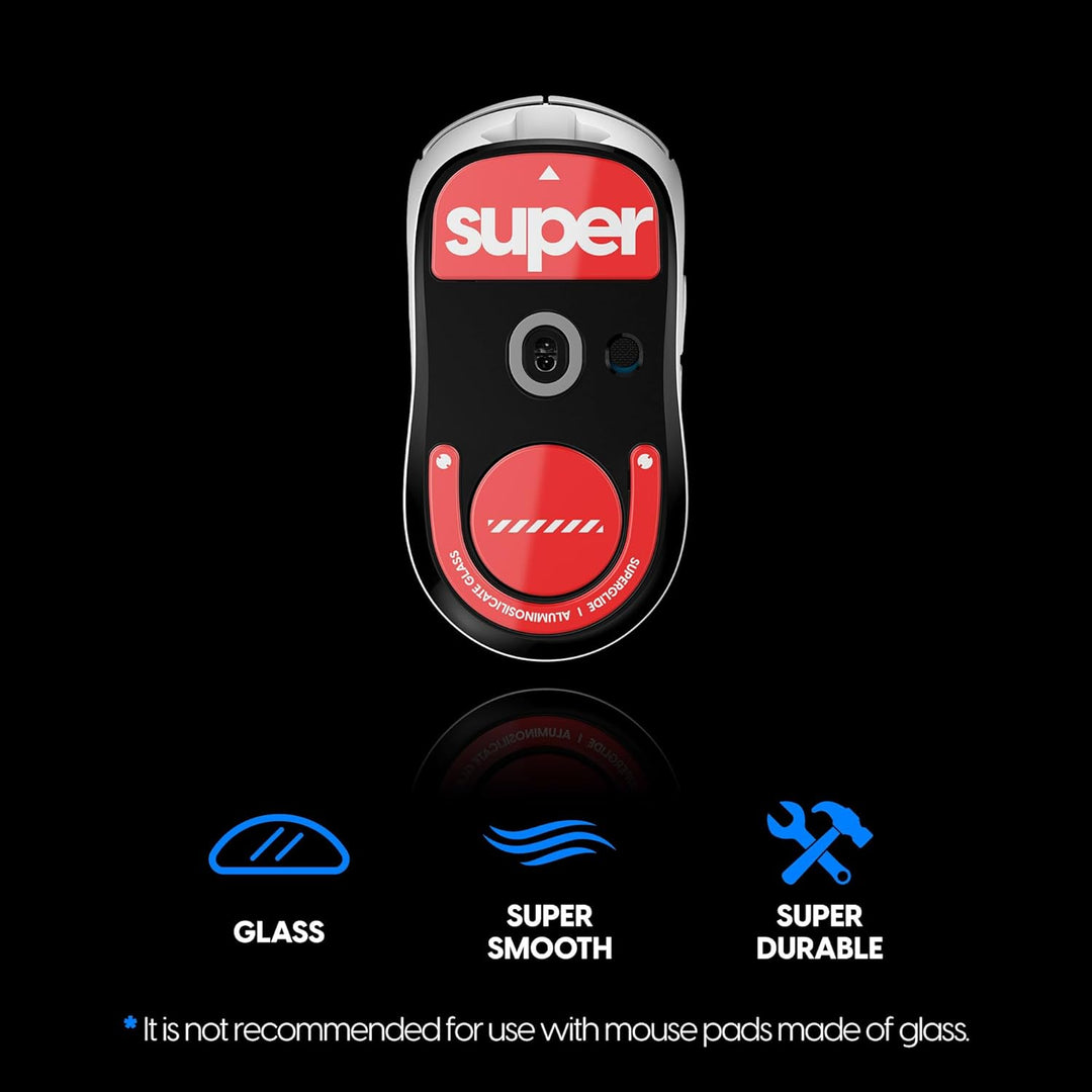 Pulsar Gaming Gears Superglide2 Maus-Pads mit strukturierter Oberfläche mit Geschwindigkeitskontroll