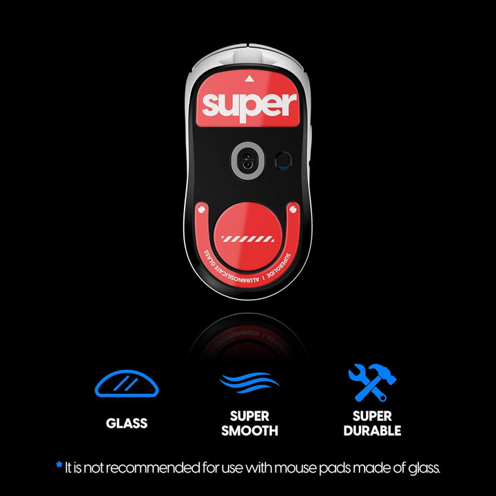 Pulsar Gaming Gears Superglide2 Maus-Pads mit strukturierter Oberfläche mit Geschwindigkeitskontroll