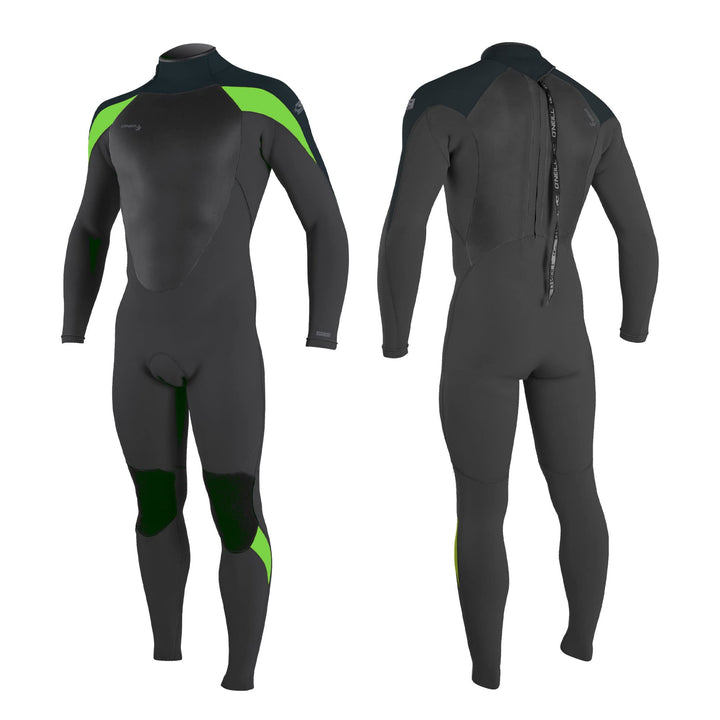 O'NEILL Herren Neoprenanzug Epic 4/3 BZ Full XXL BLACK/GUNMETAL/DAYGLO, XXL BLACK/GUNMETAL/DAYGLO