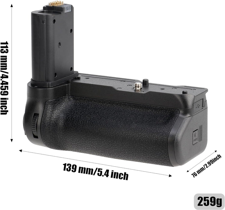 FOTGA Vertikaler Batteriegriff Multi-Power-Pack für Nikon Z8 Kamera Ersatz MB-N12, Stützen Sie bis z