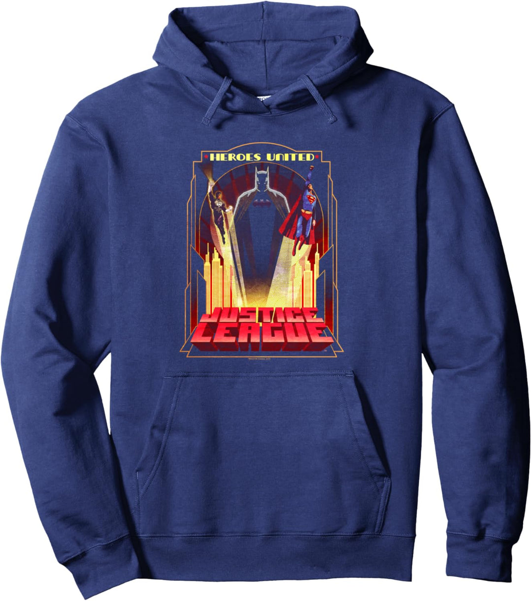 Justice League Heroes United Pullover Hoodie