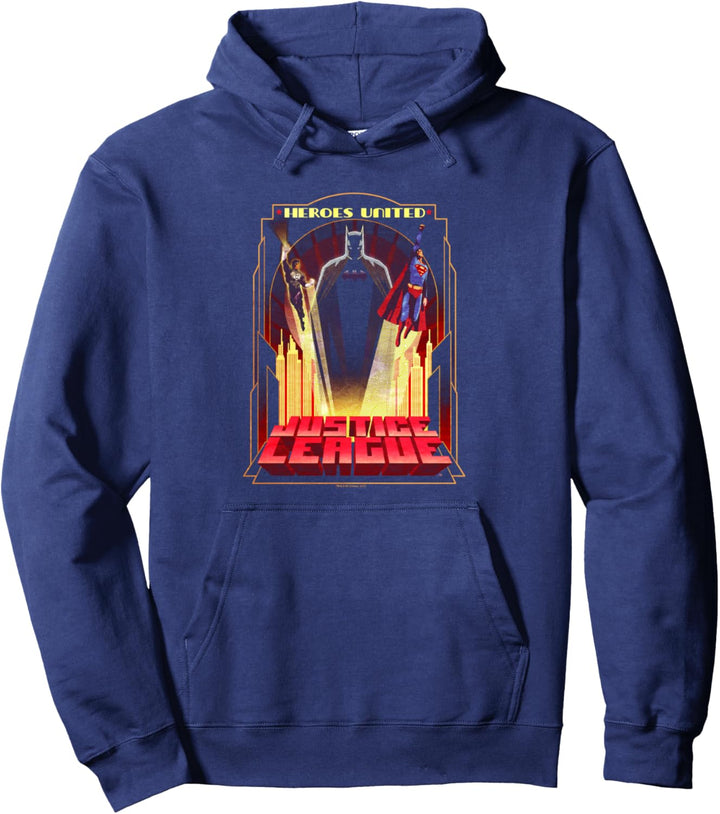 Justice League Heroes United Pullover Hoodie