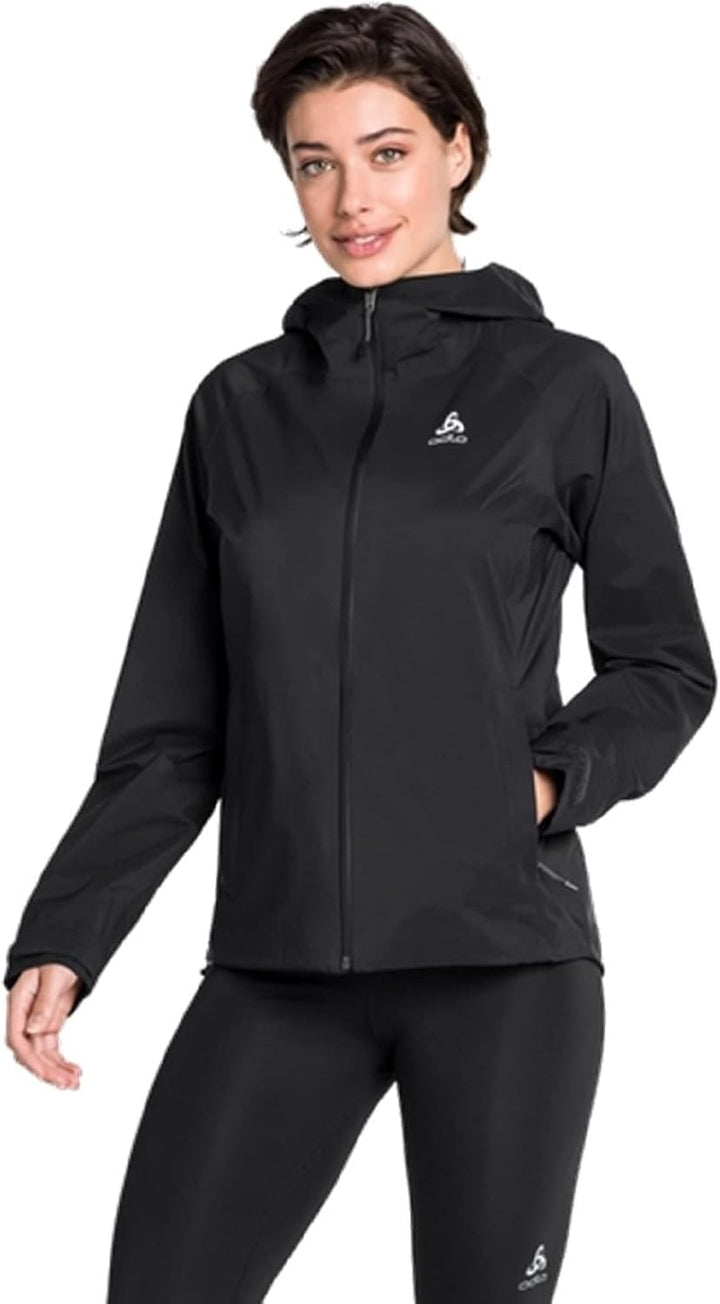 Odlo Damen Aegis 2.5l Waterproof_528671 Hardshell Jacke (1er Pack) XL Schwarz, XL Schwarz