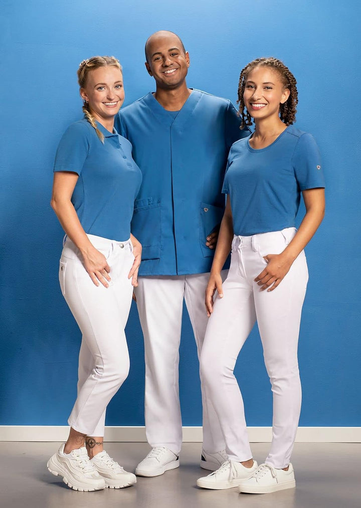BP 1648-181-11-3XL Poloshirt für Frauen, 1/2 Ärmel, Polokragen mit Knopfleiste, 64 cm, 220,00 g/m² S