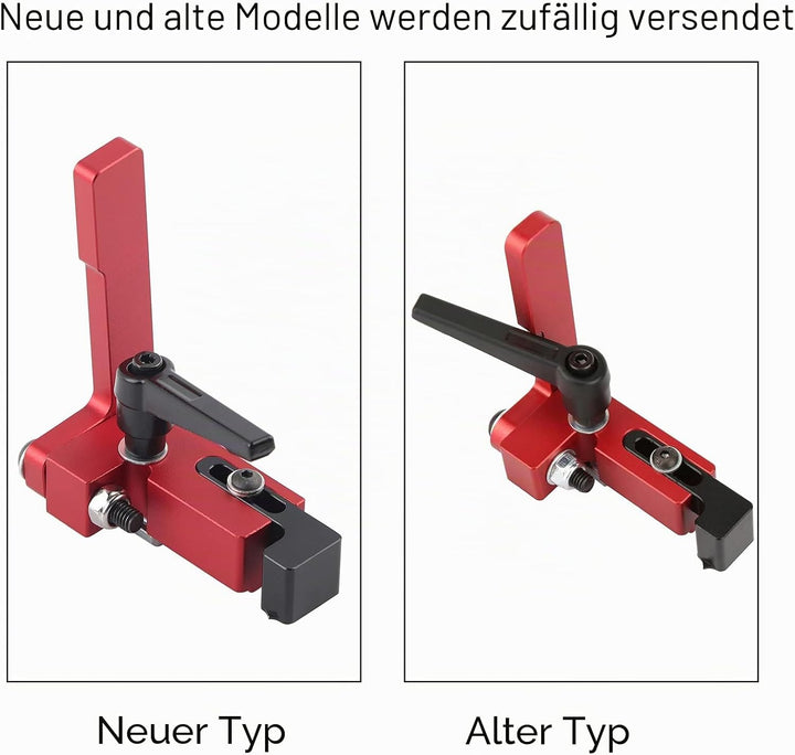 Type-75 Holzbearbeitungswerkzeug, Mitre Track Piste Stop T-Nut, präzises Längenbegrenzungsgerät, Hol