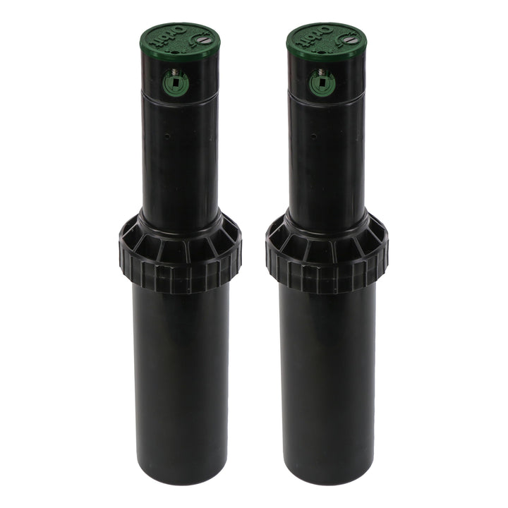 Orbit 55461 Voyager 4-Zoll verstellbar Pop-Up Drive Gear Rotor Sprinkler Spray Head, 2er Pack 1 Schw