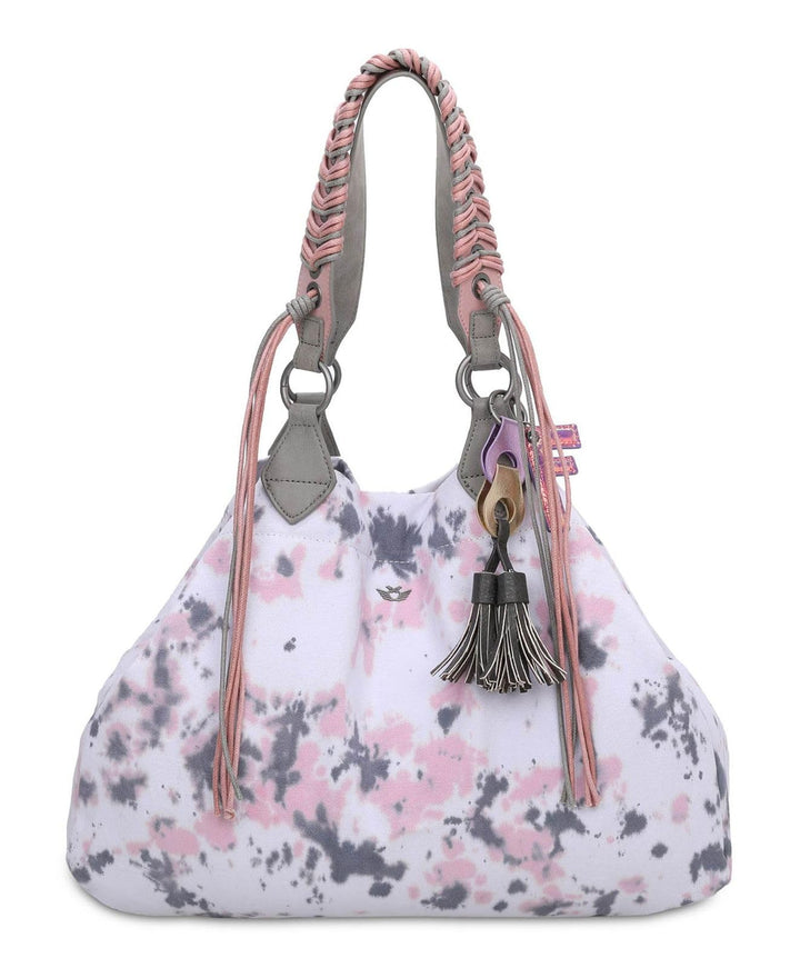 Fritzi aus Preussen Damen Izzy Medium Gipsy Canvas Batik Shopper