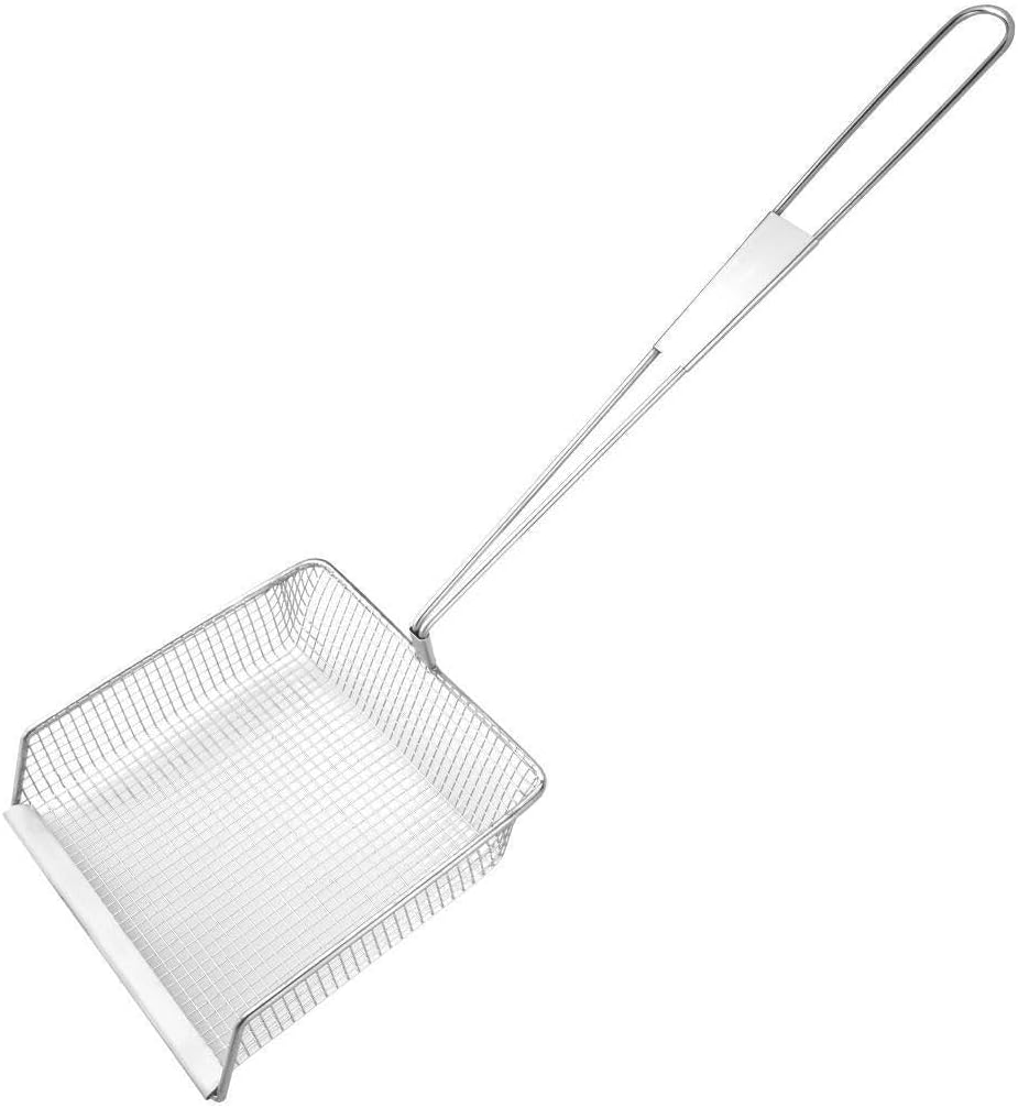 Vogue J673 Chip Shovel 203mm Stainless Steel Cooking Utensil Kitchen Scoop Restaurant Einzelbett, Ei