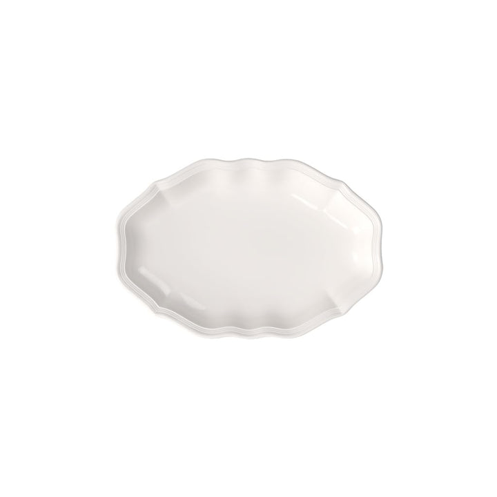 Villeroy und Boch Manoir Beilagenschale, 24 cm, Premium Porzellan, Weiss