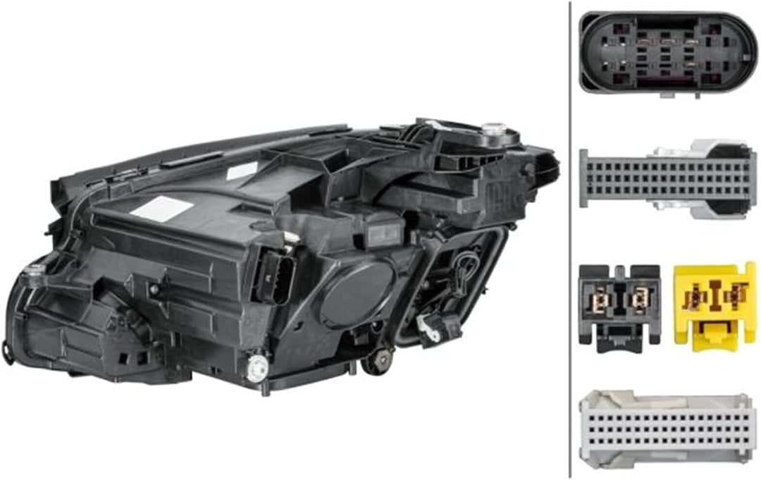 HELLA 1EX 012 076-681 LED-Hauptscheinwerfer MULTIBEAM LED - ECE - für Rechtsverkehr - vorne rechts,