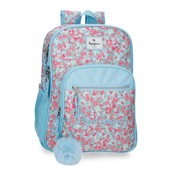 Pepe Jeans Aide Mehrfarbiger Wanderrucksack 19x23x8 cm Polyester 9,61L Kleiner Rucksack, Kleiner Ruc