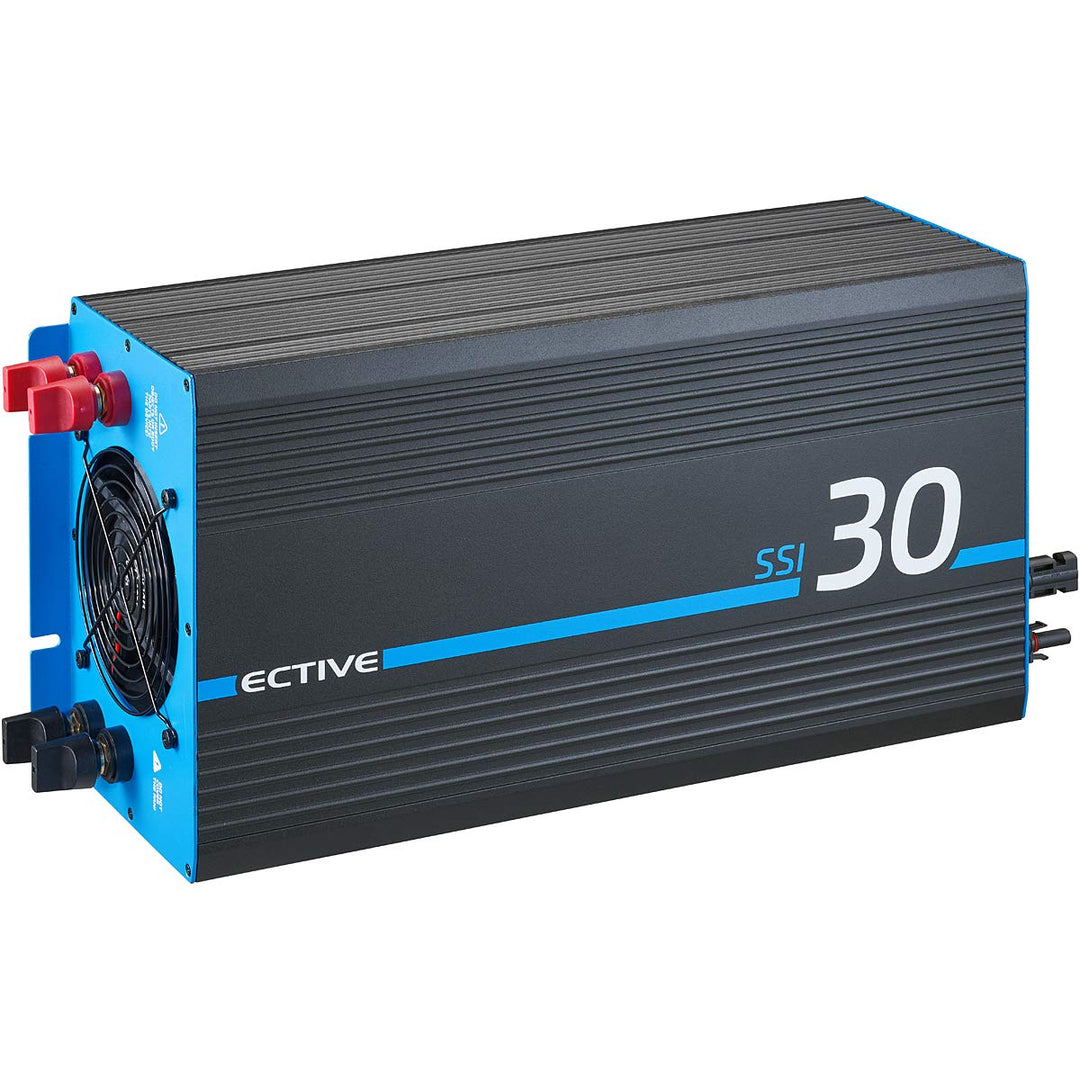 ECTIVE Reiner Sinsus Wechselrichter SSI 30-000W, 20A, 24V auf 230V, Überlastschutz, Überhitzungsschu