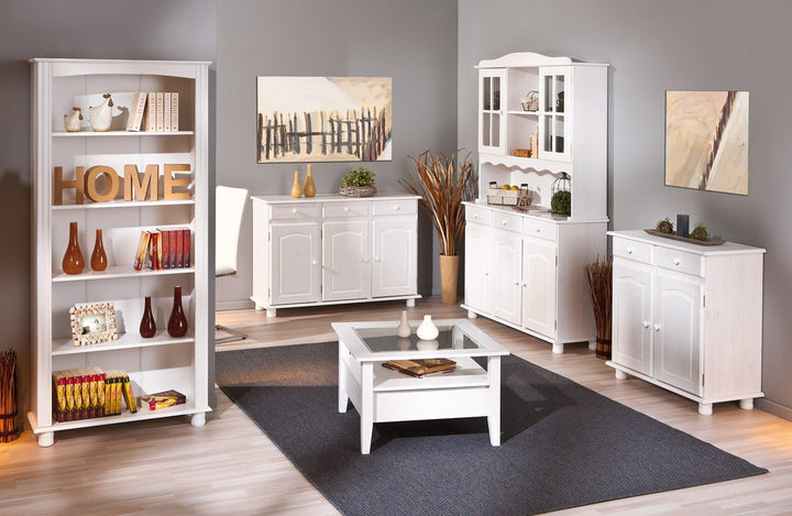 Inter Link – Landhausstil Kommode – Sideboard – Sideboard Buffet – Landhausstil – Beistellschrank -