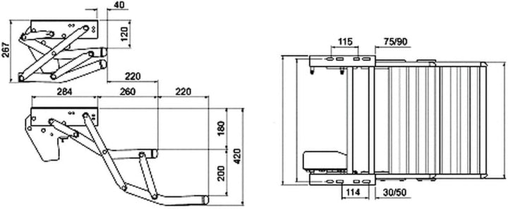 Thule Doppeltrittstufe Omnistep 500 12V (9329912091)