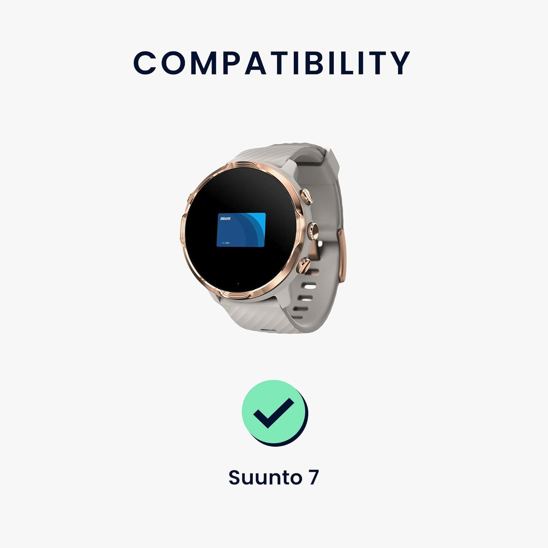 kwmobile USB Kabel Charger kompatibel mit Suunto 7 Ladekabel - Smart Watch Ersatzkabel - Fitnesstrac