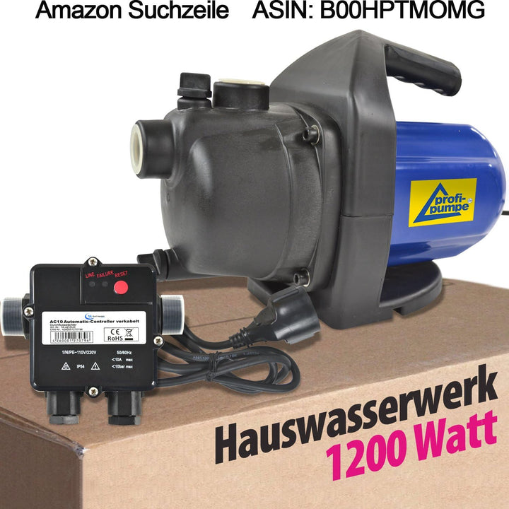 Pumpensteuerung Druckschalter Druckwächter Brio® verkabelt Automatic-Controller Durchflusswächter ve