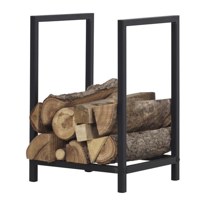 [en.casa] Kaminholzregal Torsås Kaminholzständer 40 x 30 x 50 cm für Innen- und Aussenbereich Feuerh