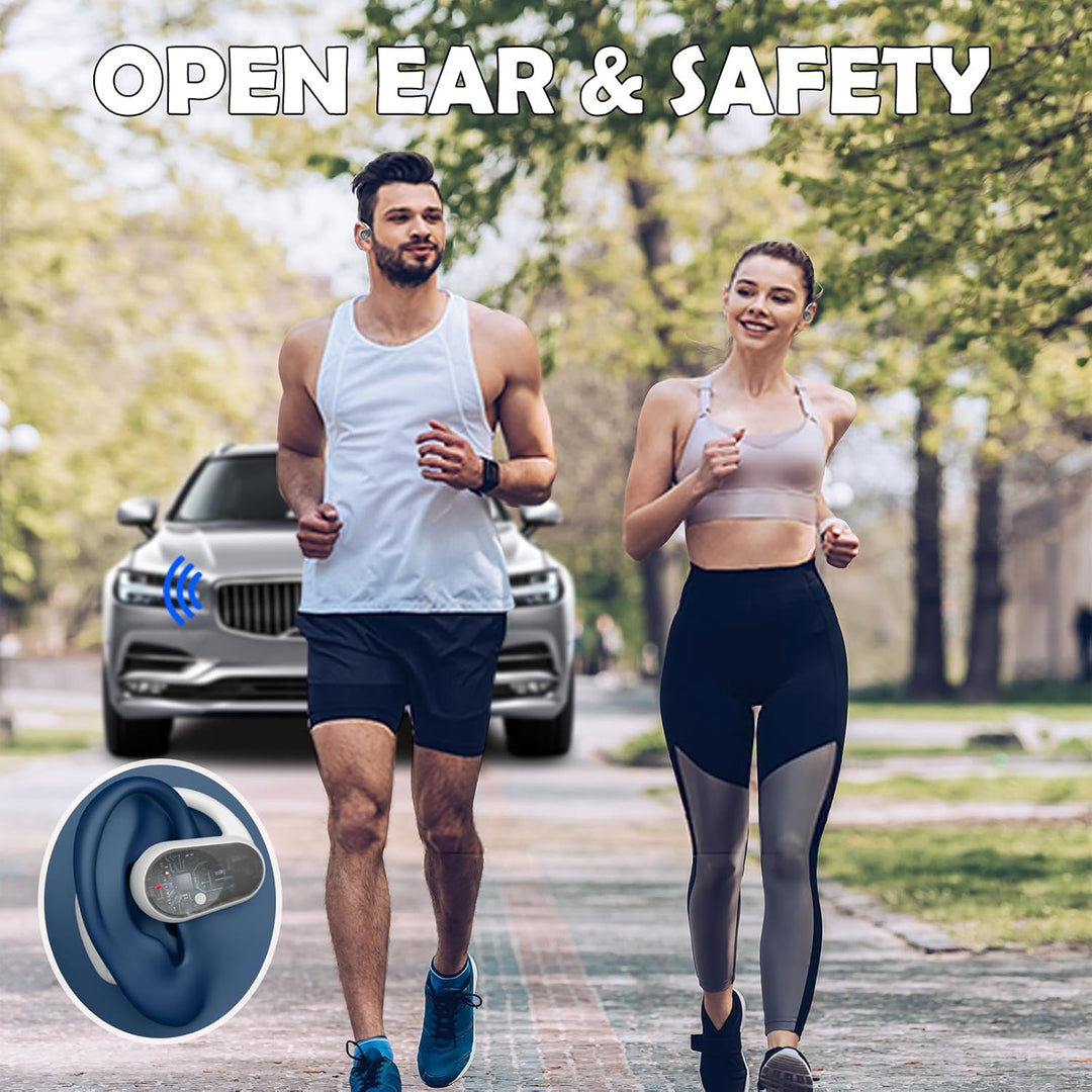 Open Ear Kopfhörer Bluetooth kabellos Sport mit Ohrbügel Luftleitung Knochenschall Kopfhörer drahtlo