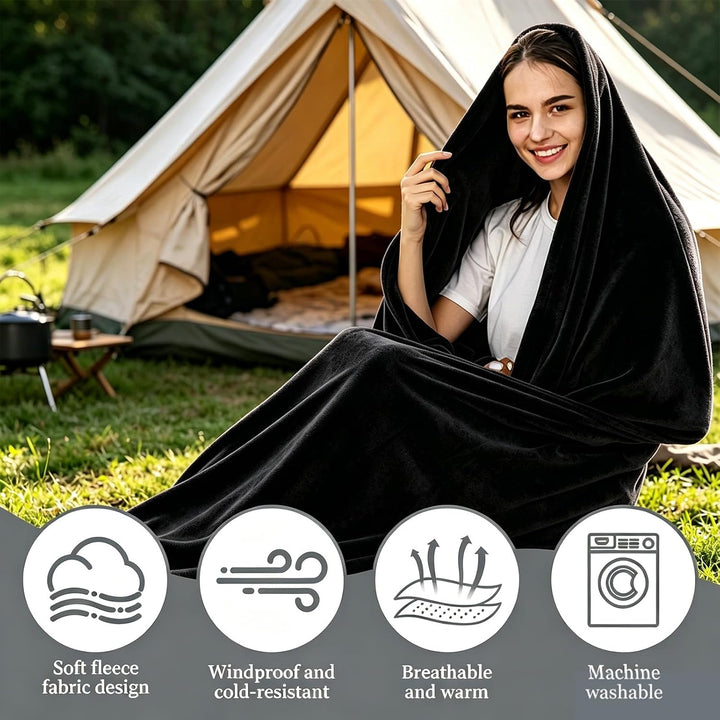 Schlafsack Inlett Warm, 180x82cm Outdoor Camping Wandern Umschlag, Tragbare Polar Fleece Anti-Pillin