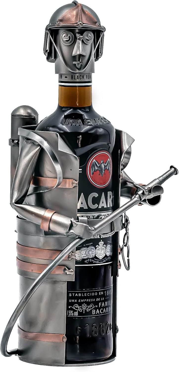 STEEMO Feuerwehrmann Weinflaschenhalter