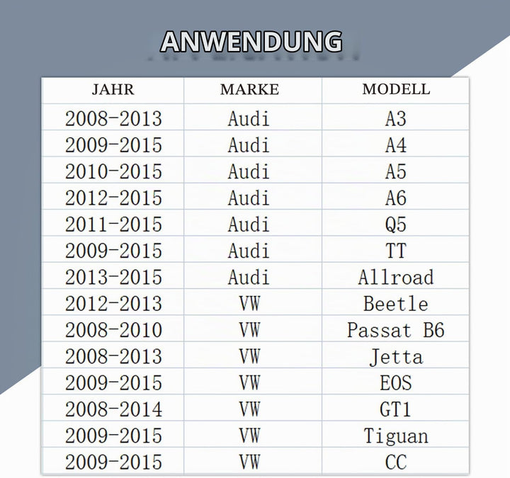 Zoomtools Motor-Nockenwellen-Arretier-Ausrichtungs-Timing-Werkzeugsatz für Audi VW Skoda VAG 1,8 2,0