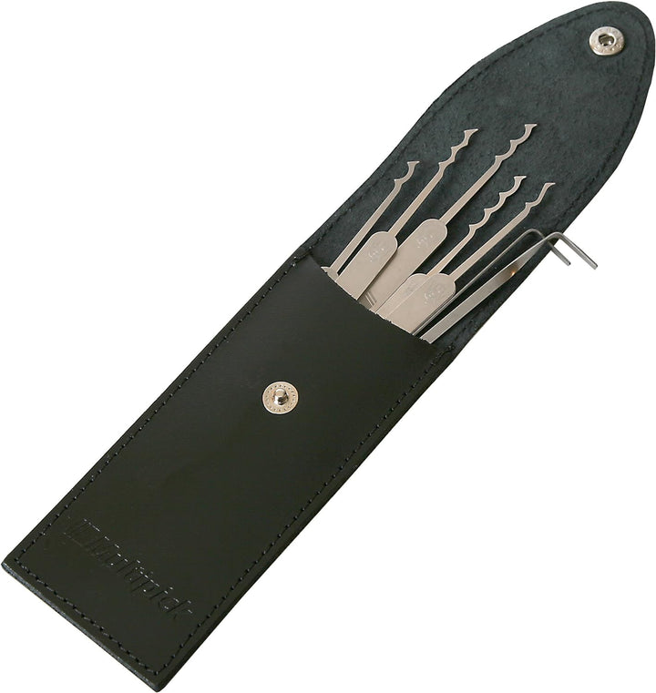 Multipick Profi Dietrich Set ELITE 7 BOGOTA Lockpicking Set 7 Teile aus hochwertigstem Federstahl in