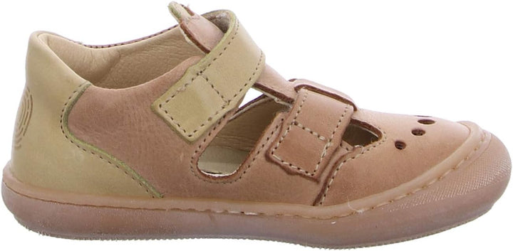 DMLNG Jungen SvenSneaker 21 EU Schmal Chalk Sattel, 21 EU Schmal Chalk Sattel