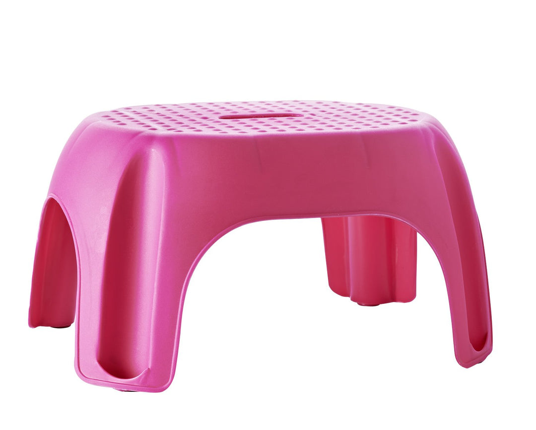 RIDDER Assistent A1102613 Schemel, Tritt, Kinder-Hocker, Eco, fuchsia / pink Schemel Eco Rosa, Schem