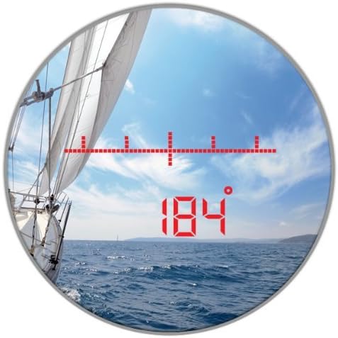 MINOX BN 7x50 Fernglas DCM Schwarz – Marine-Fernglas: Digitaler Kompass, Strichplatte, Tiltfunktion