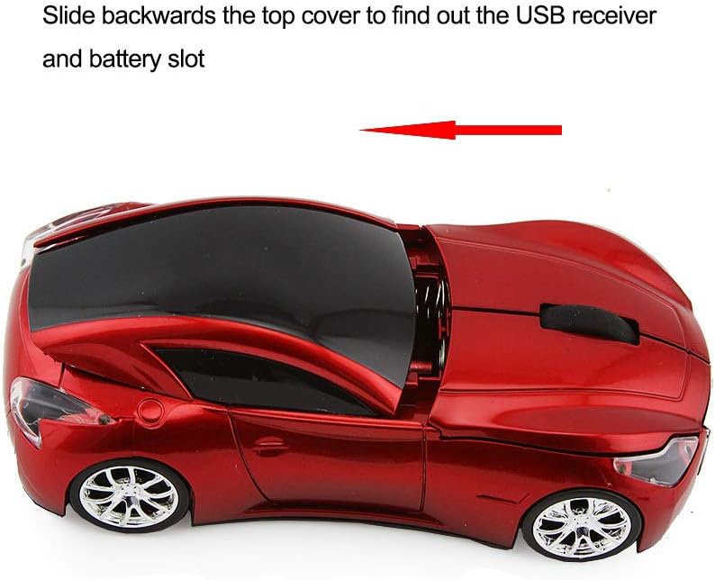 ECOiNVA Funkmaus Kabellos Auto Maus, Desktop Laptop Computer Optische Maus for Windows, Mac OS, Andr