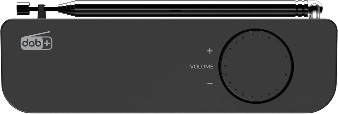 Kenwood CR-M33DAB-B - Tragbares DAB+ Radio mit Bluetooth, integriertem Li-Ion Akku & 6,1cm Farbdispl