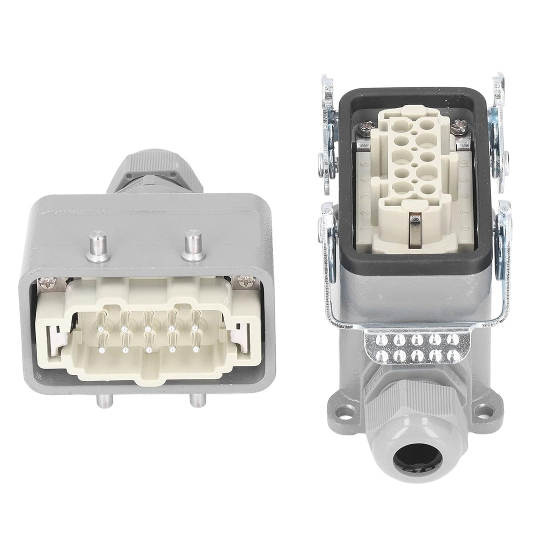 Rechteckiger Hochleistungsstecker,Wasserdichte Industriestecker,Rostfreie Schraubverbindung,16 A,500
