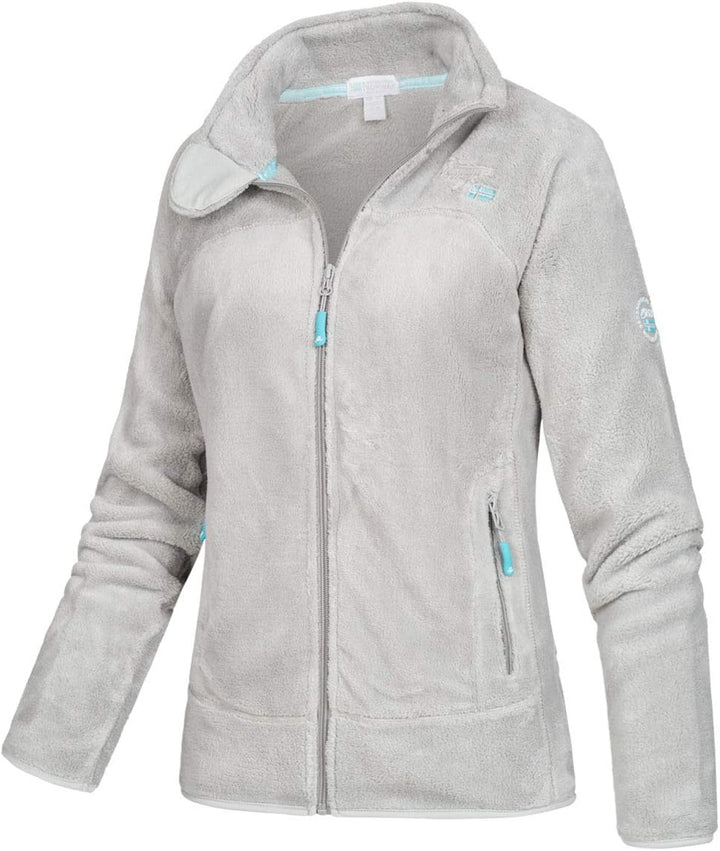 Geographical Norway Upaline Lady - Fleecejacke Damen Fine Frauen Warm Fermetur Zip - Jacke Fleece He