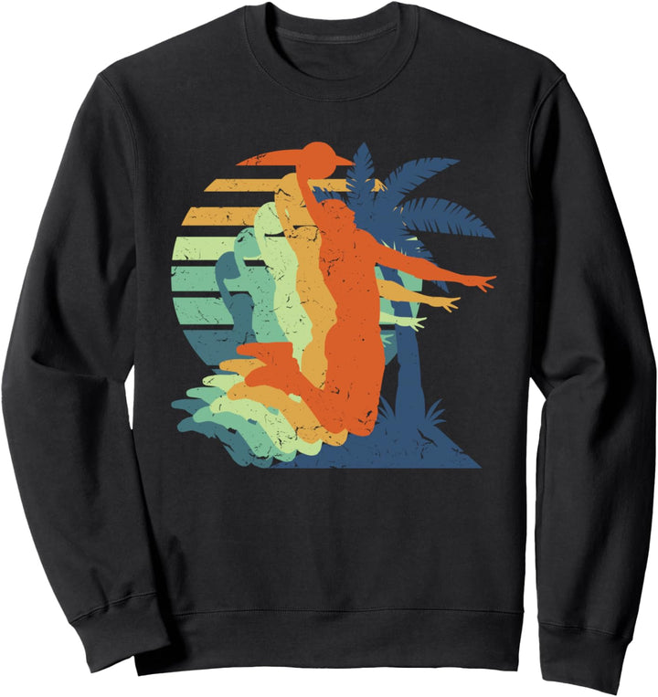 Basketball, Herren, Damen, Kinder, Jungen, Spieler, Sportfans, Vintage Sweatshirt