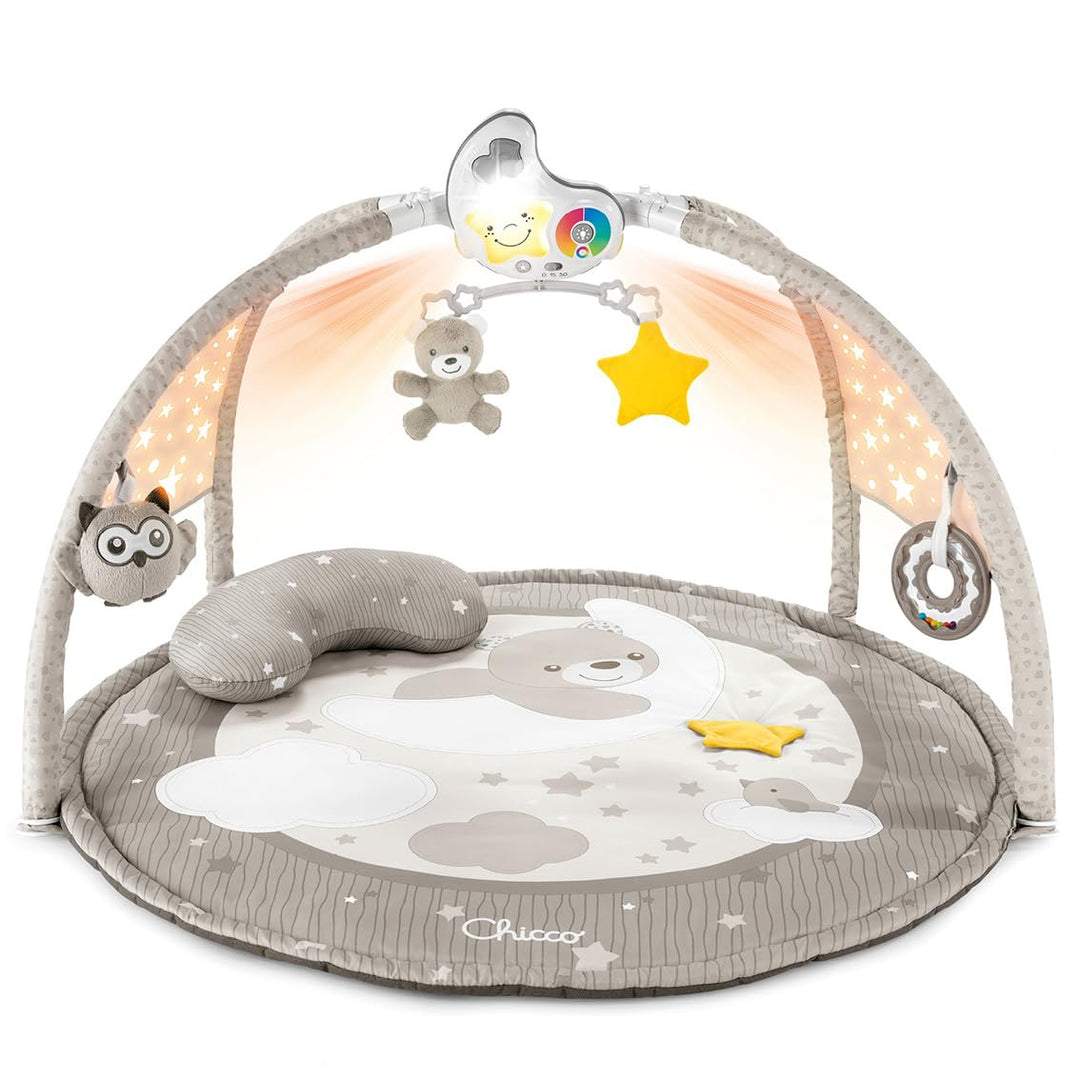 Chicco Enjoy Colours 3in1 Spielmatte, Multifunktionsspielbogen für Neugeborene mit Baby Aktivitätend