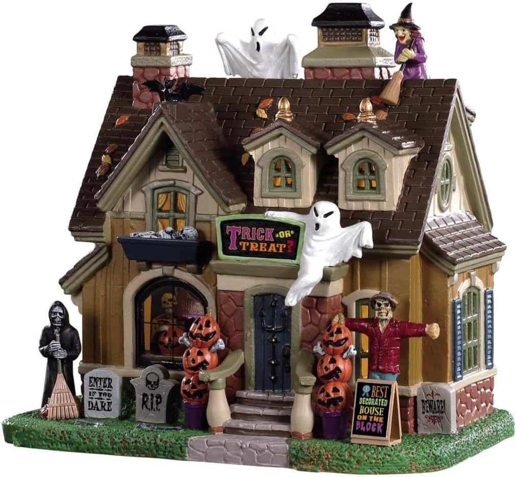 Lemax 95455 - Spooky Winner - Neu 2019 - Trick or Treat? - Spooky Town - Halloween Dekoration - Bele