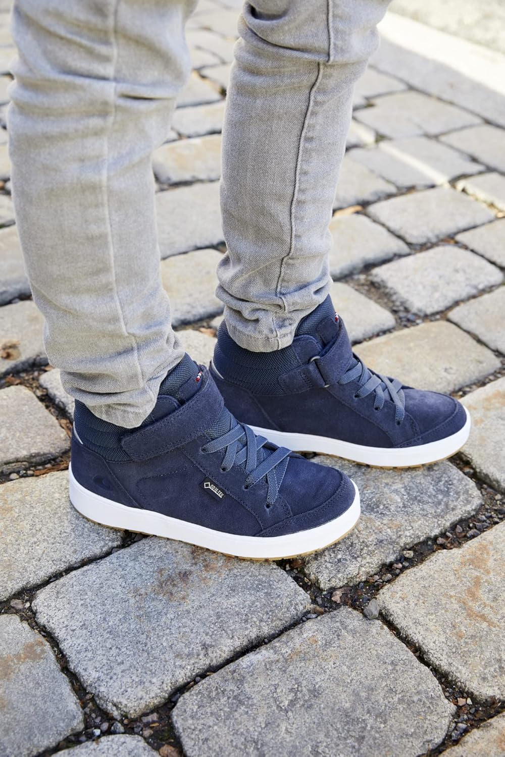 Viking Unisex Kinder Eagle Light GTX Sneaker 34 EU Navy, 34 EU Navy