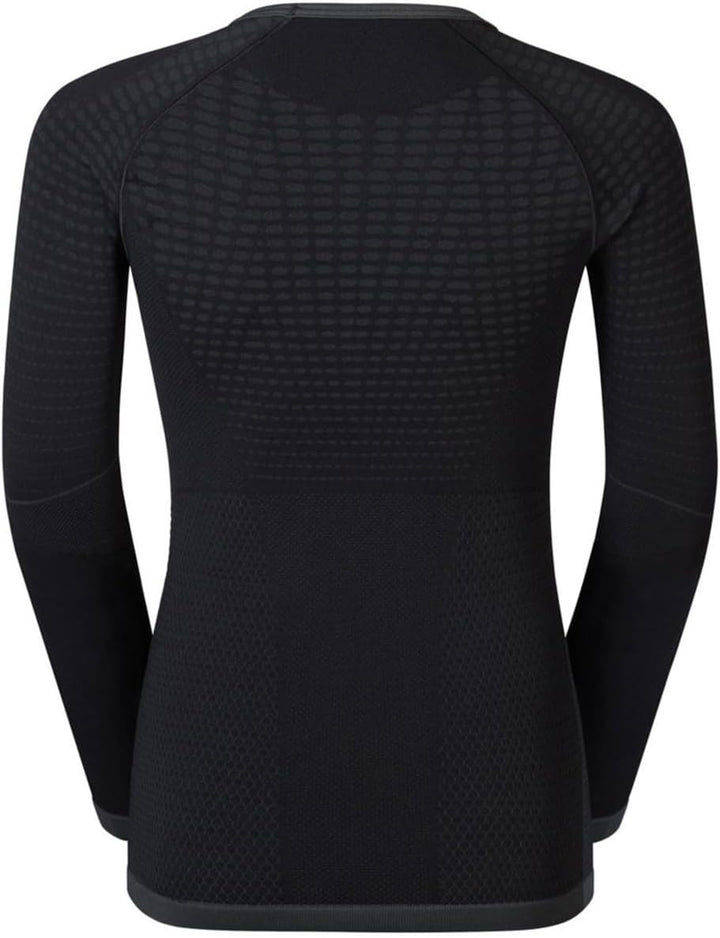 Odlo Kinder Crew Neck Evolution Warm Longsleeve Langarm Unterhemd Funktionsunter 140 Black - Odlo Gr