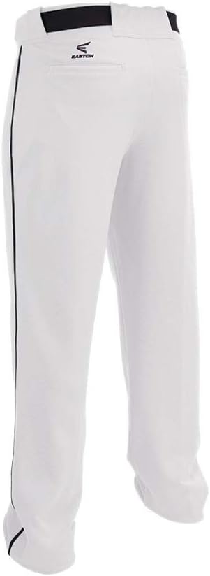 Easton Herren Rival 2 Piped Pant Jugend Baseball Hose Weiss / Schwarz S, Wei&#xDF; / Schwarz S