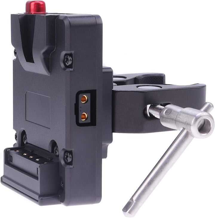Fotga Mini Nano V-Lock V-Mount Batterie Netzteilplatten Adapter im Taschenformat mit D-Tap & Super C