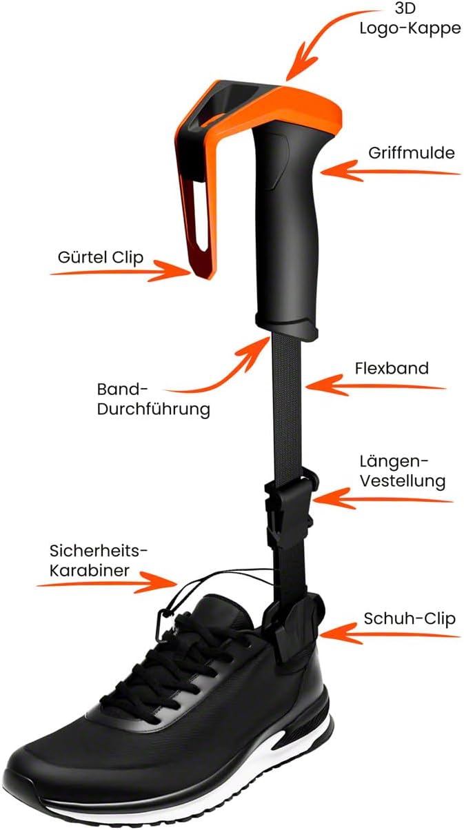 PowerWalker Walkingtrainer (Orange (mittel))