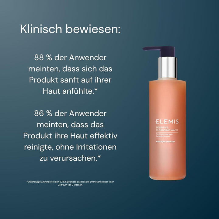 Elemis Sensitive Cleansing Wash , 1er Pack (1 x 200 ml) Reinigung Gesichtswäsche, Reinigung Gesichts