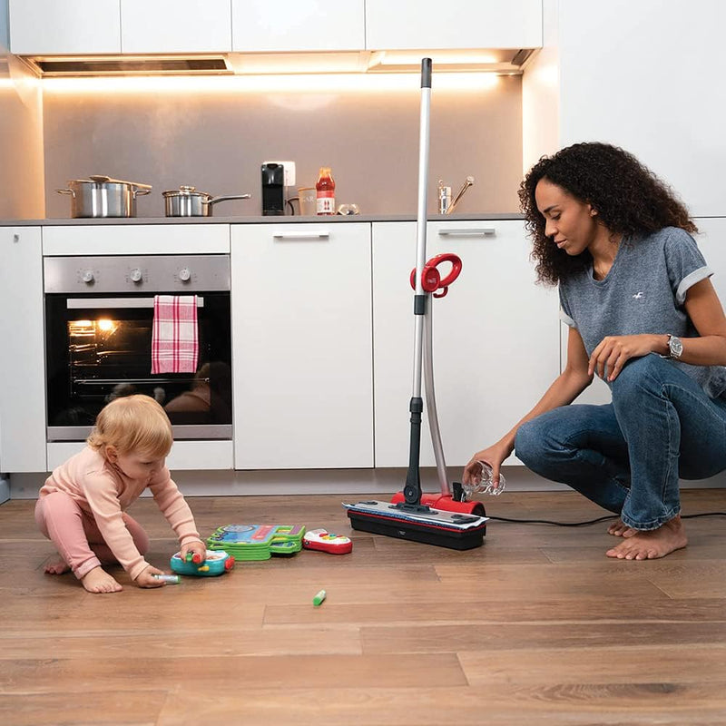 Moppy PTEU0275 Polti Dampfbodenwischer ohne Kabel, Cordless für Hartböden und vertikale waschbare Fl