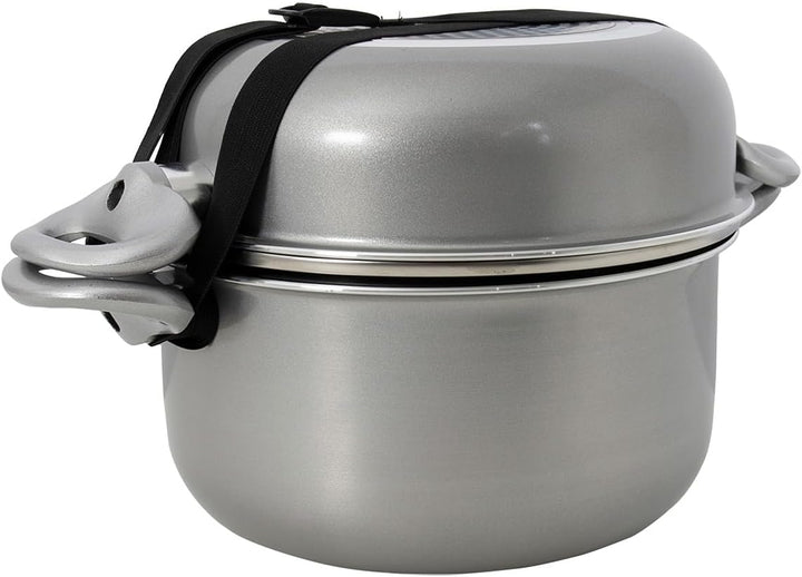 Gimex - Topfset - Induktion - 8-Teilig- Silber